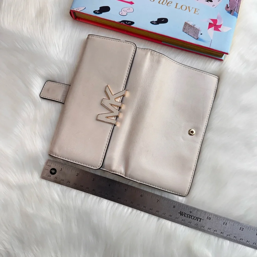 Michael Kors Gold Buckle Wallet